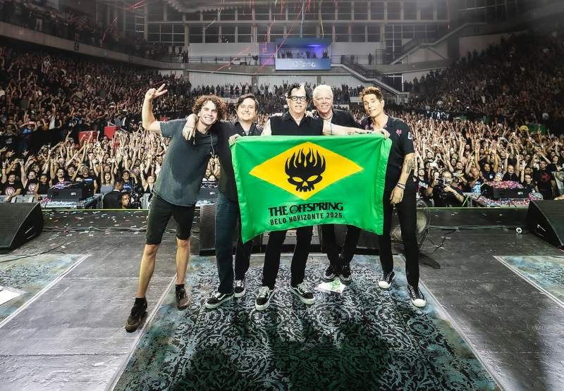 Offspring lança clipe de música aos fãs brasileiros